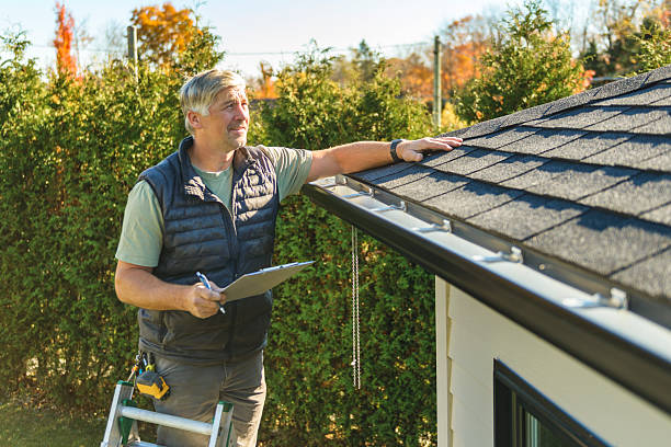 Professional Commercial Roofing technician working in Three Rivers, MA